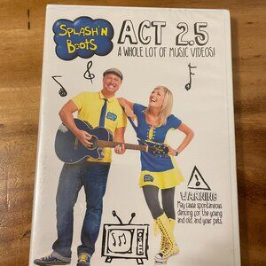 Splash'N Boots Act 2.5 DVD Whole of Music VideosChildren's Music New Sealed